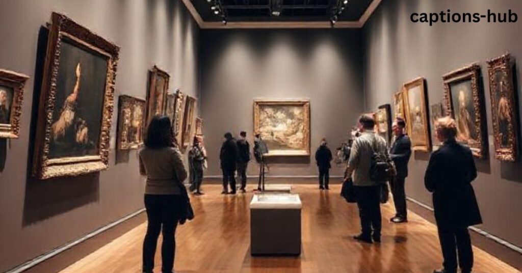 Captions for Art Gallery: For Museum or Exhibition Visits