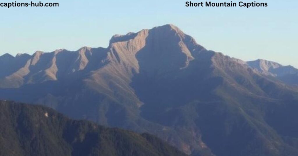 Short Mountain Captions
