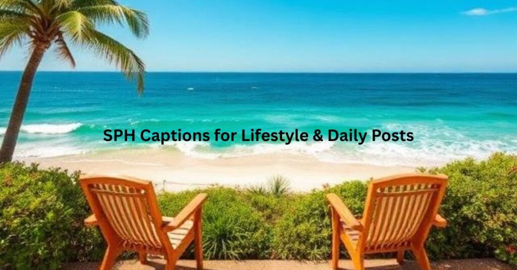 SPH Captions for Lifestyle & Daily Posts