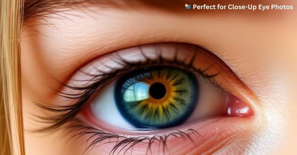 Perfect for Close-Up Eye Photos