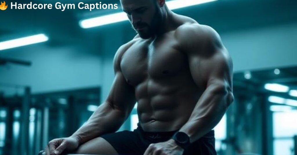 Hardcore Gym Captions