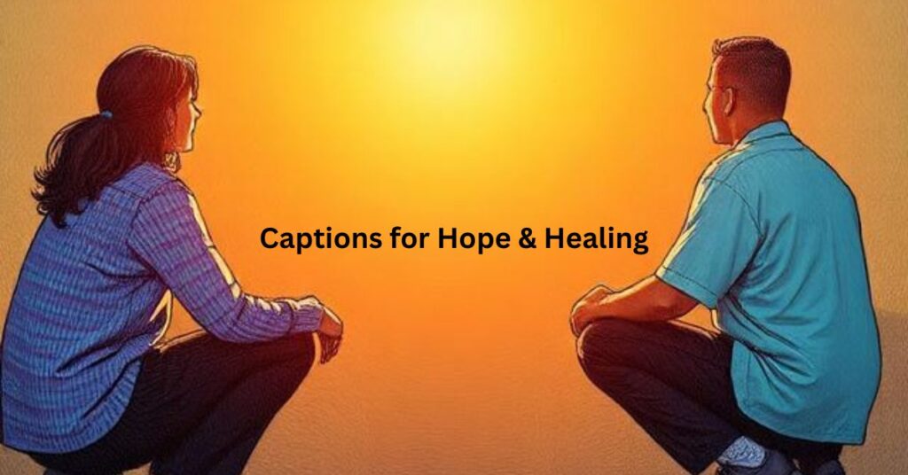 Captions for Hope & Healing