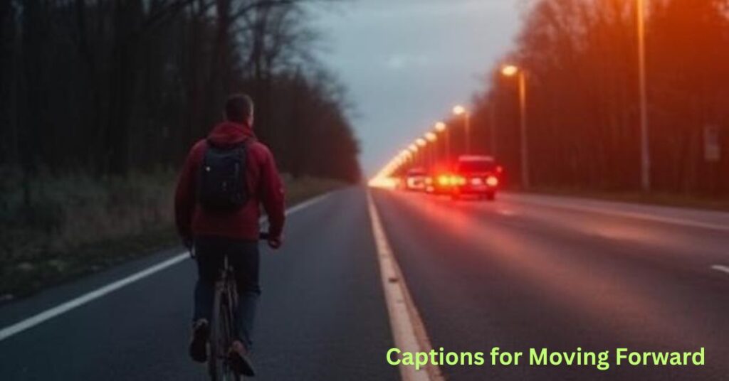 Captions for Moving Forward