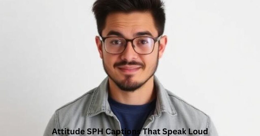 Attitude SPH Captions That Speak Loud