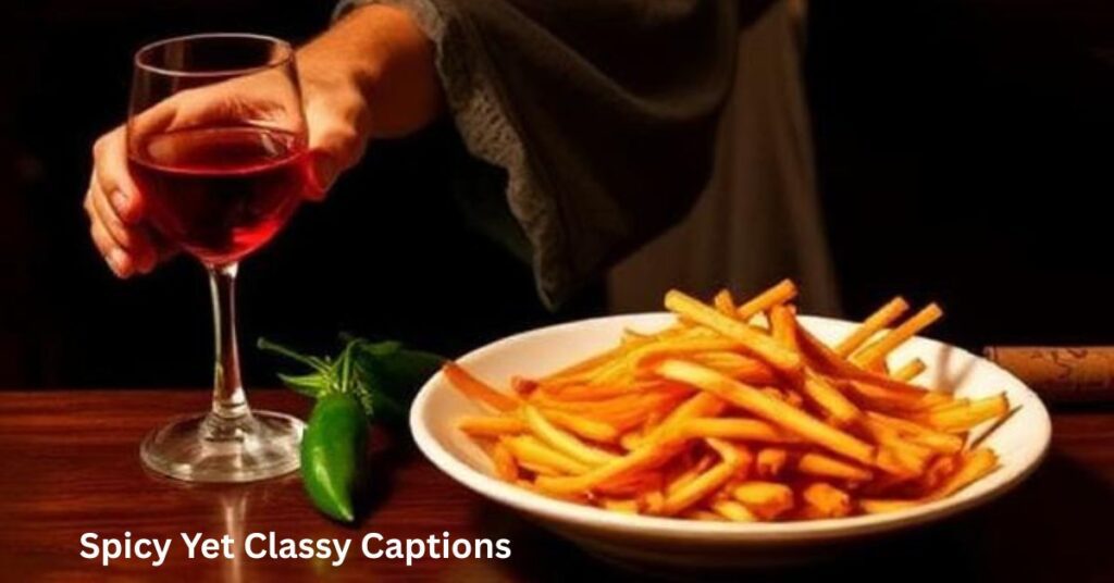 Spicy Yet Classy Captions