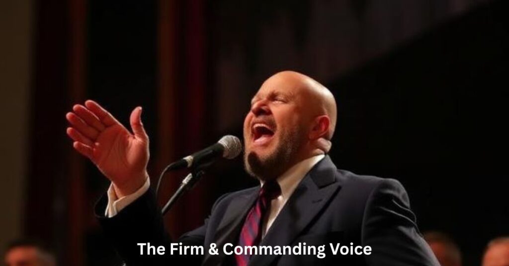 The Firm & Commanding Voice