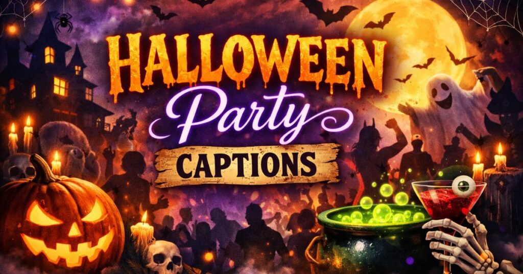 Halloween Party Captions