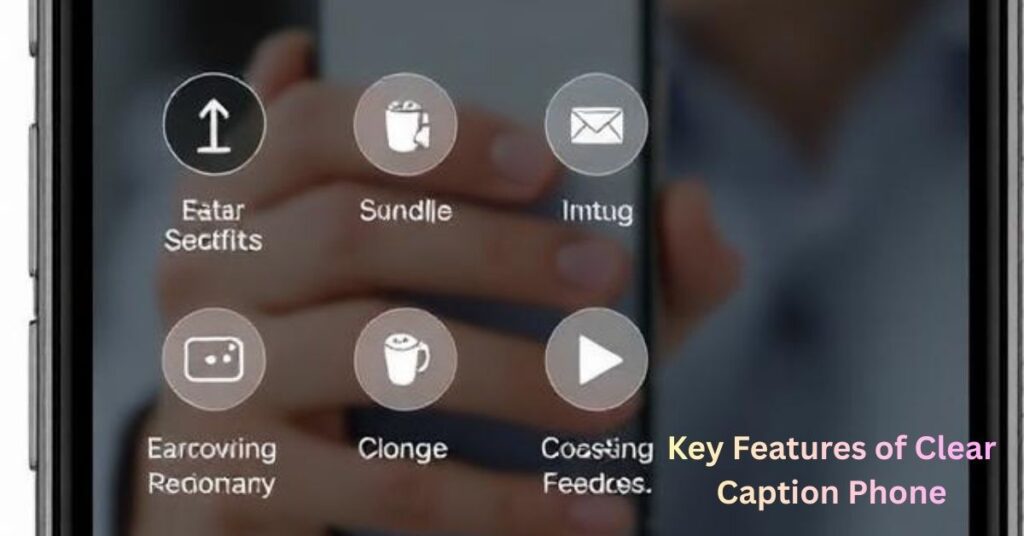 Key Features of Clear Caption Phone