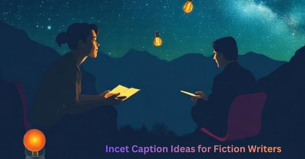Incet Caption Ideas for Fiction Writers