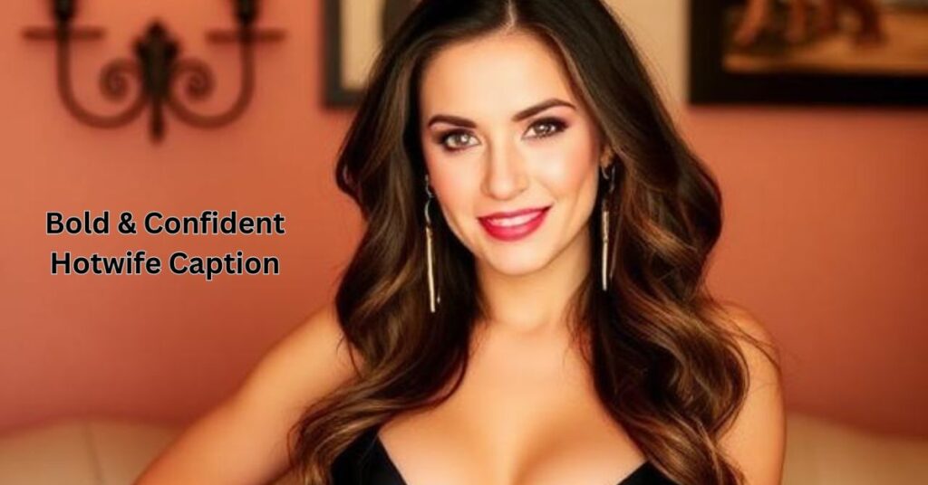 Bold & Confident Hotwife Caption