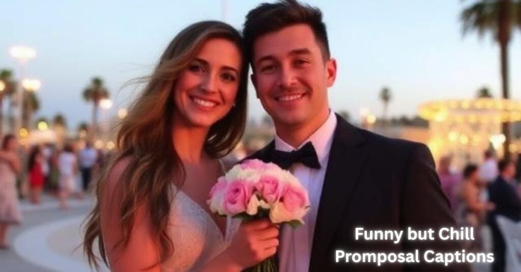 Funny but Chill Promposal Captions