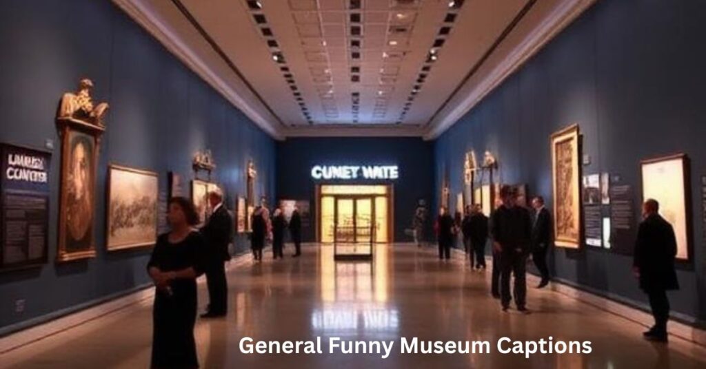 General Funny Museum Captions