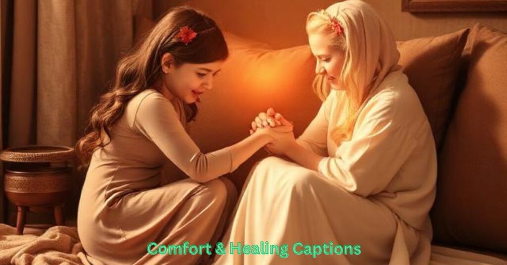 Comfort & Healing Captions