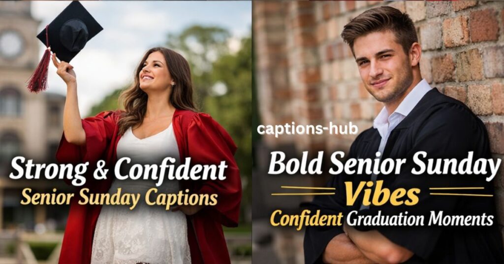 Confident Senior Sunday Captions