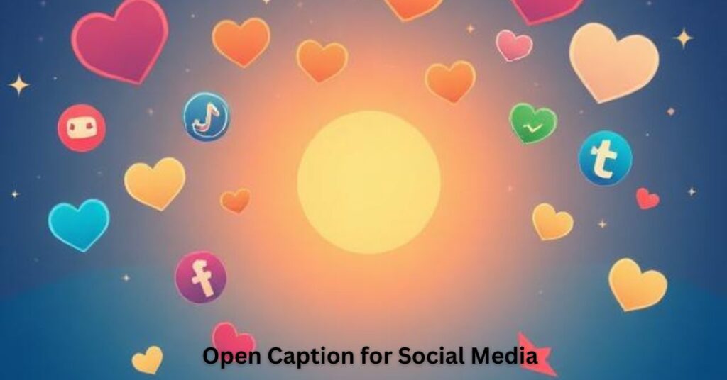 Open Caption for Social Media