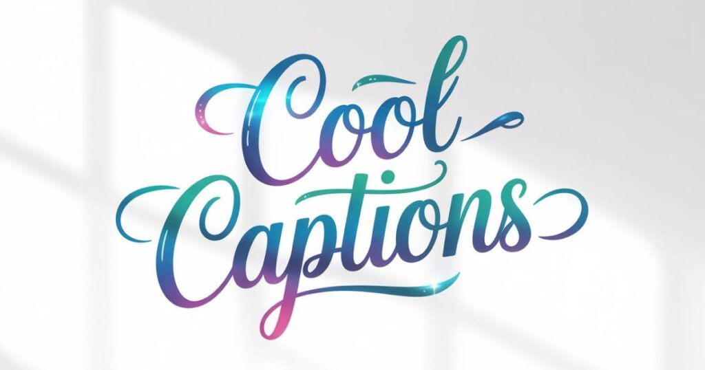 Pop Culture & Creative Cool Captions