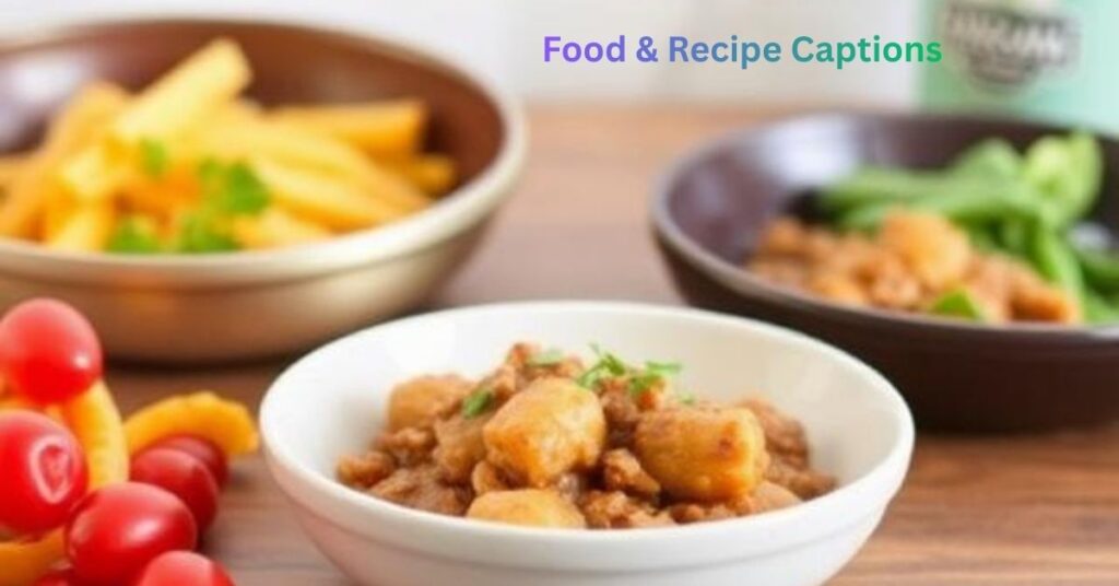 Food & Recipe Captions