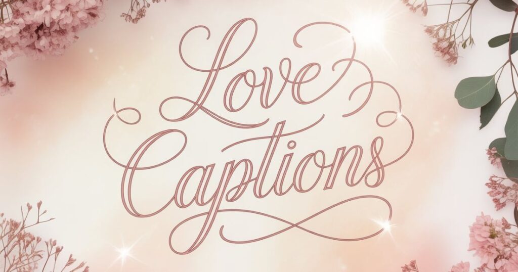 Short and Sweet Love Captions