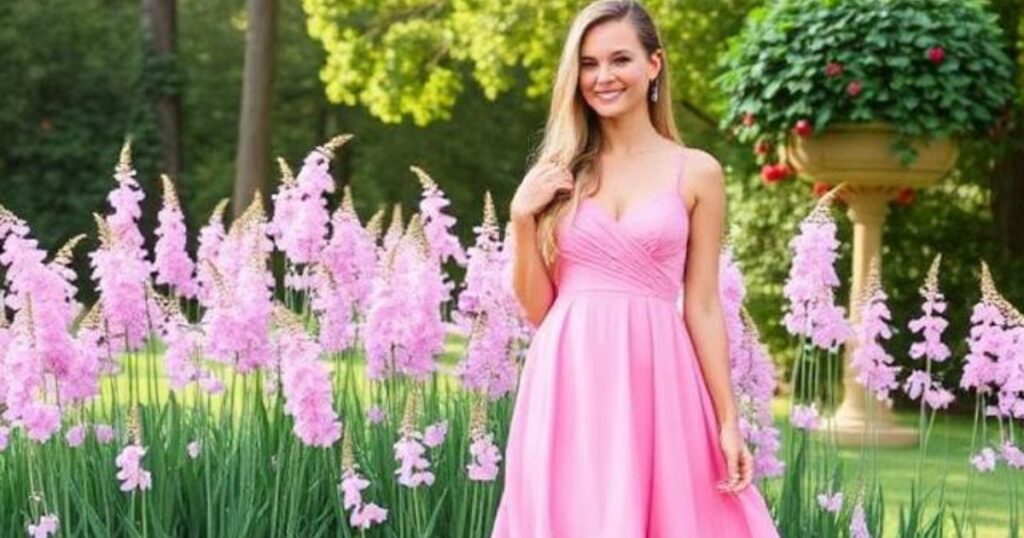 Pink Dress Captions for Instagram