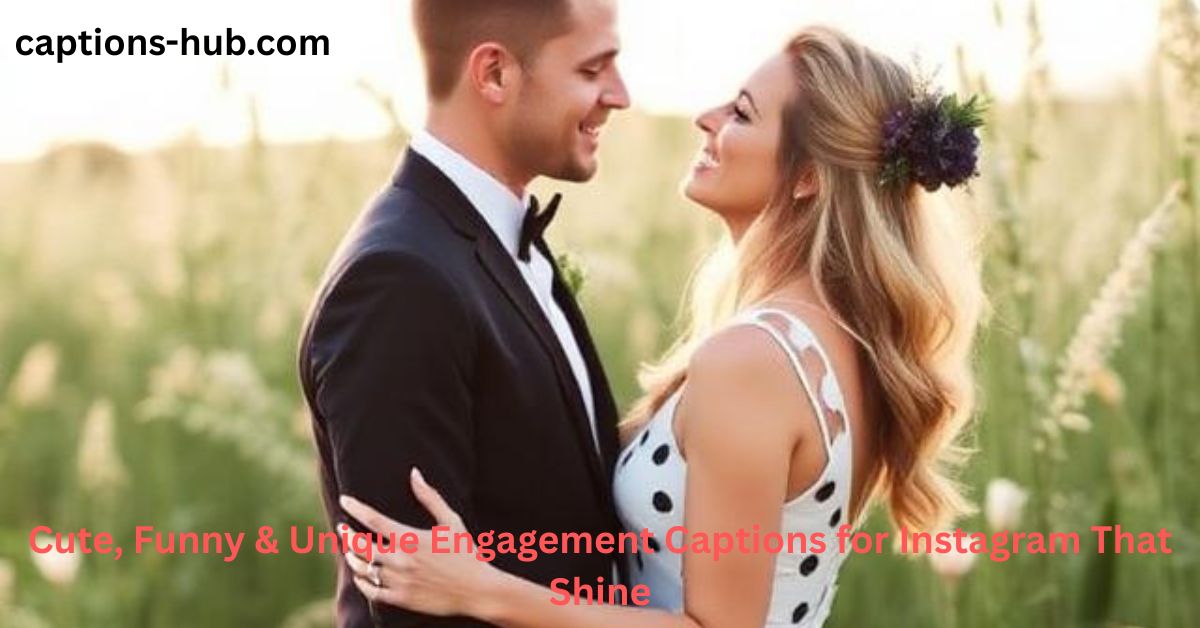 Cute, Funny & Unique Engagement Captions for Instagram That Shine