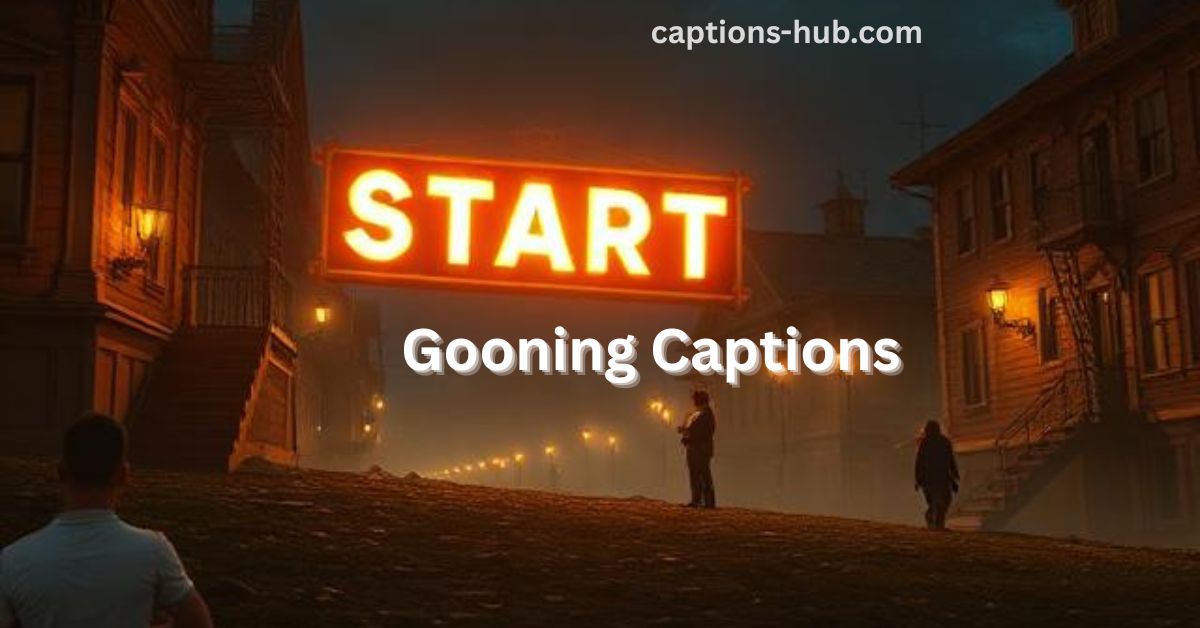 Start Gooning Captions