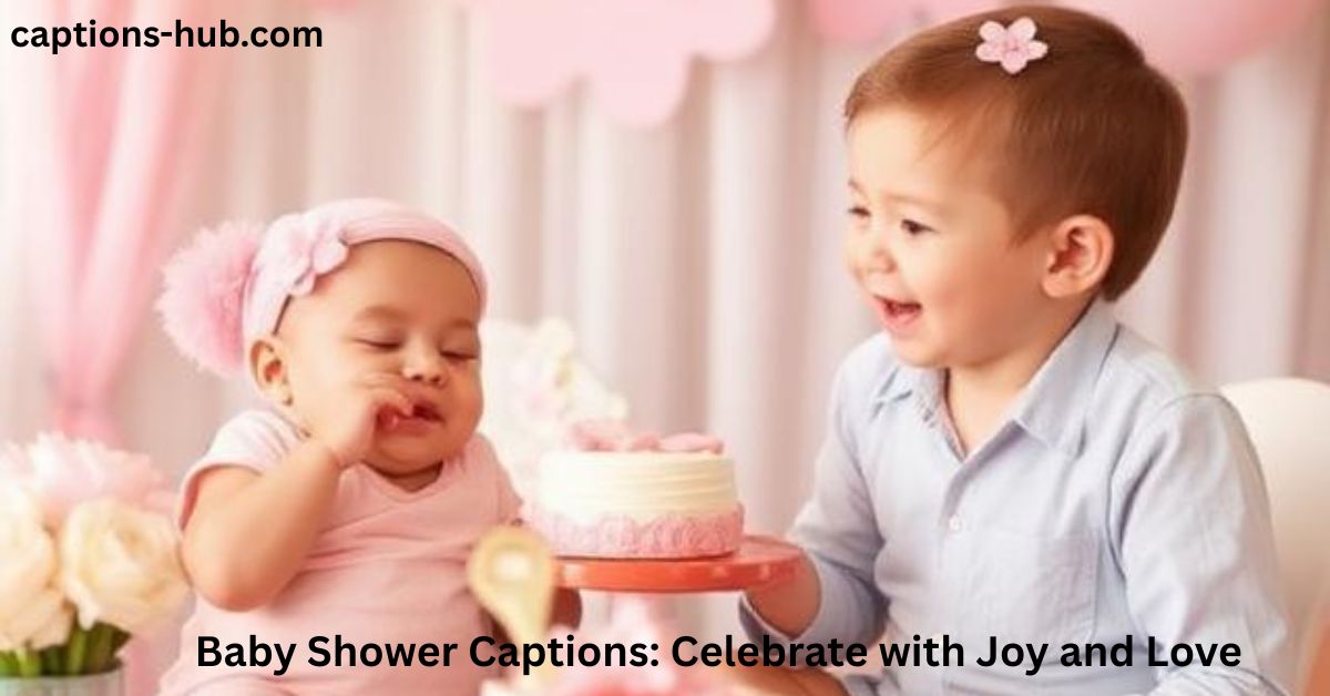 Baby Shower Captions: Celebrate