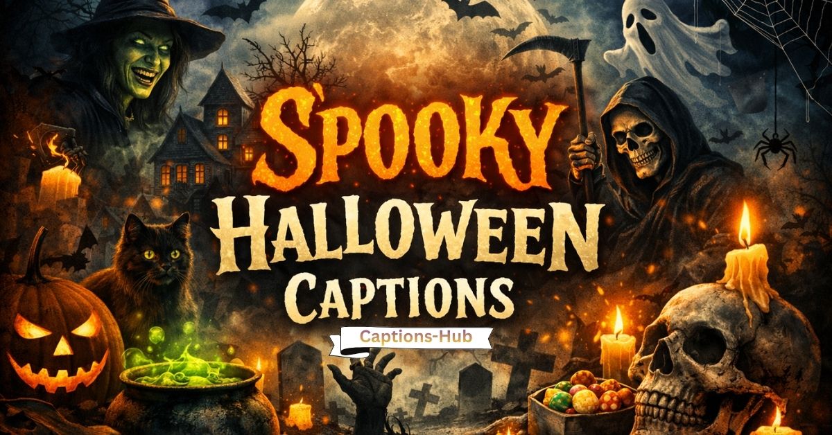 Spooky Halloween Captions