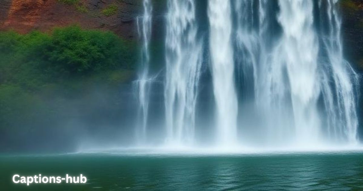 Best Waterfall Captions and Sayings