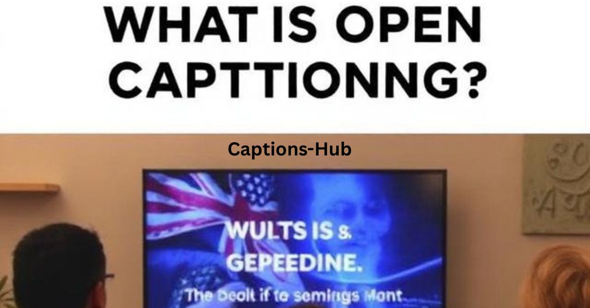 What Is Open Captioning