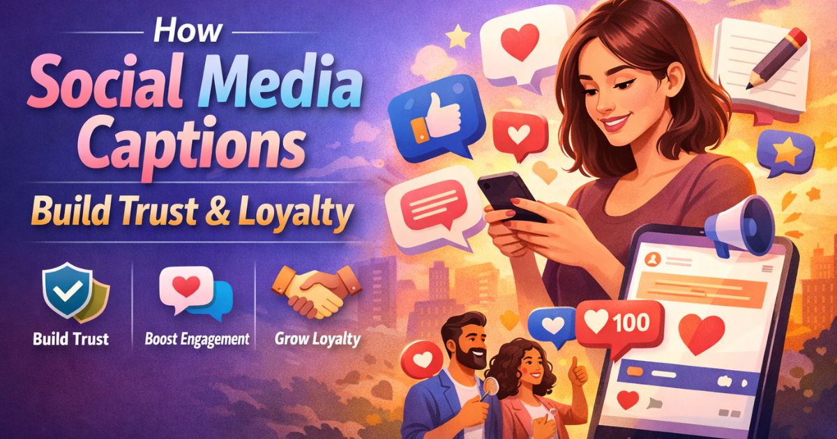 How Social Media Captions Build Trust and Loyalty
