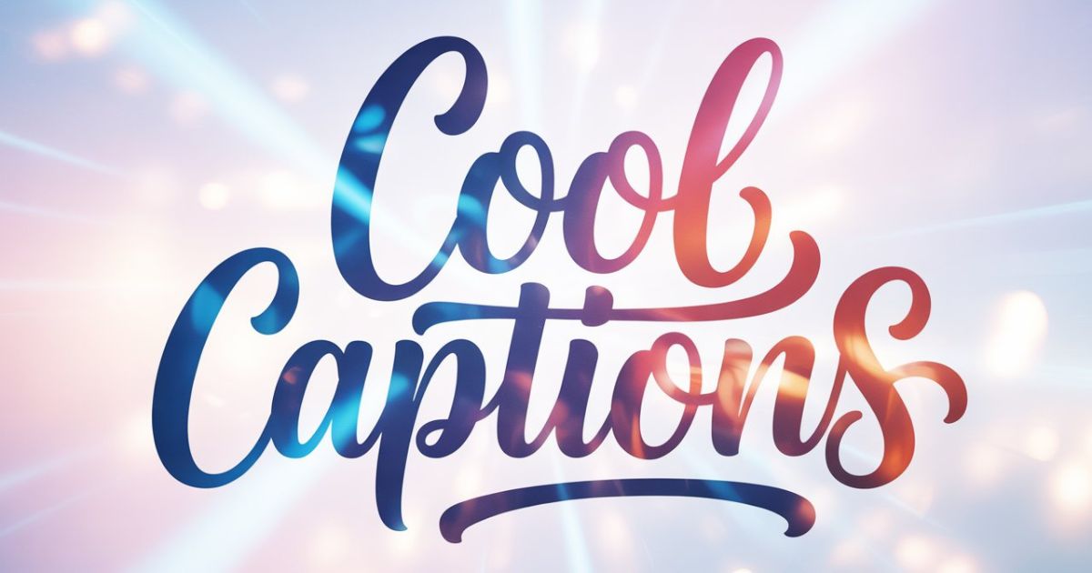 Cool Captions